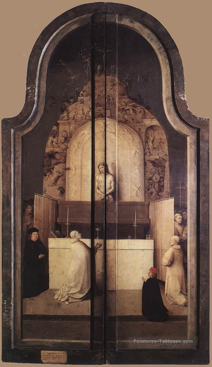 Adoration des Mages fermé morale Hieronymus Bosch Peintures à l'huile
